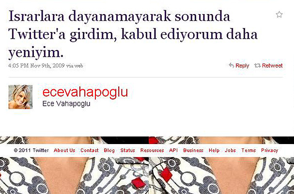 İlk tweetleri neydi