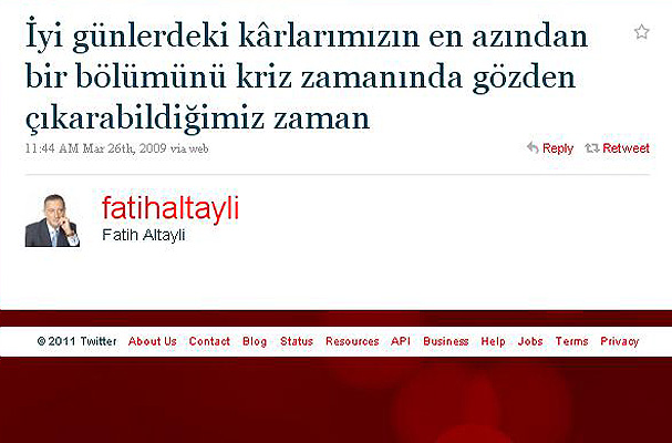 İlk tweetleri neydi