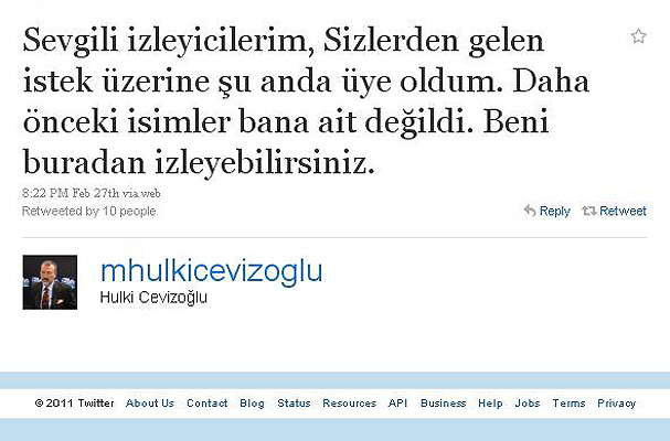 İlk tweetleri neydi