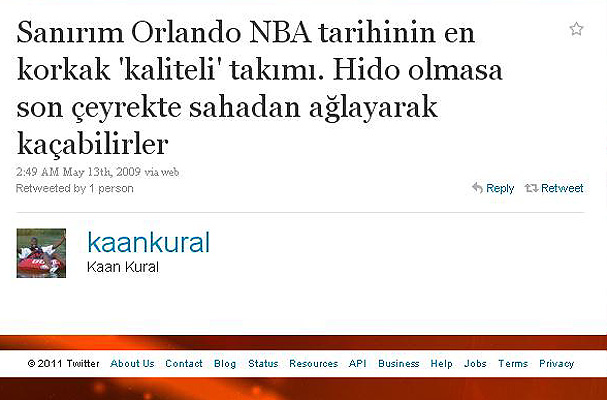 İlk tweetleri neydi
