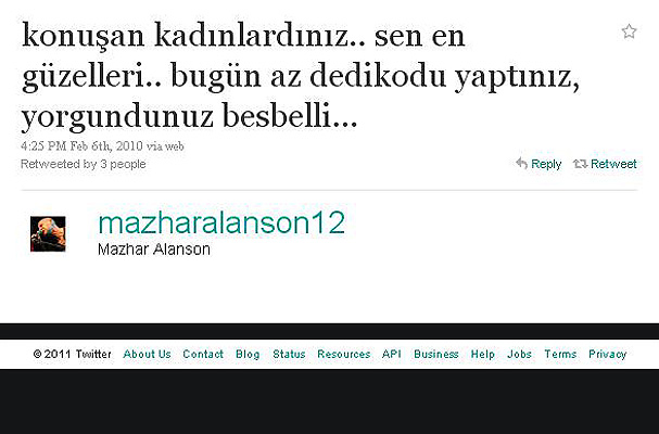 İlk tweetleri neydi