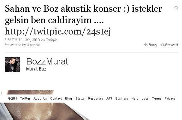İlk tweetleri neydi