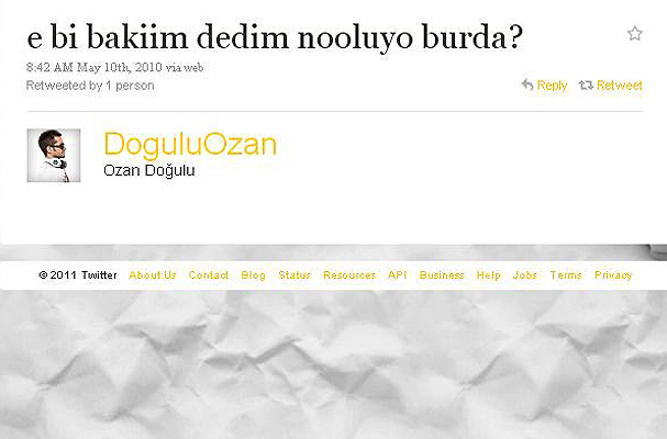 İlk tweetleri neydi