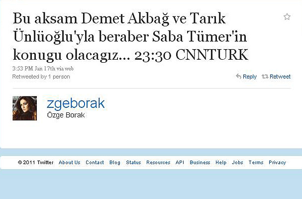 İlk tweetleri neydi