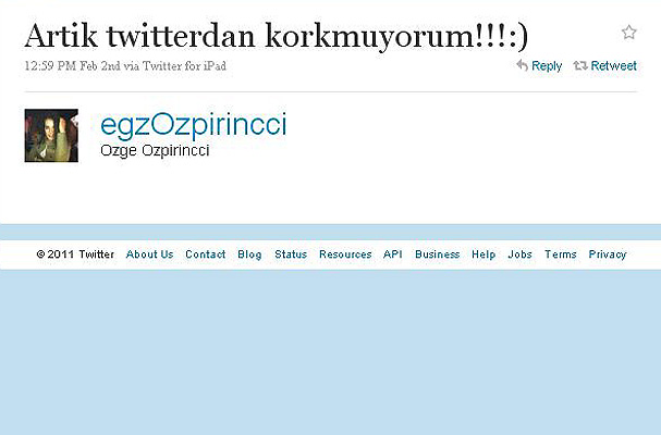 İlk tweetleri neydi