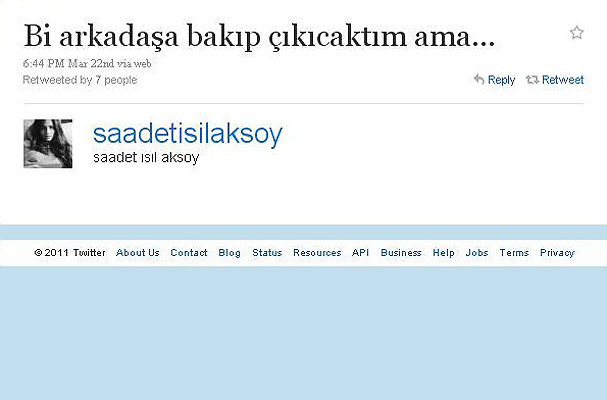 İlk tweetleri neydi