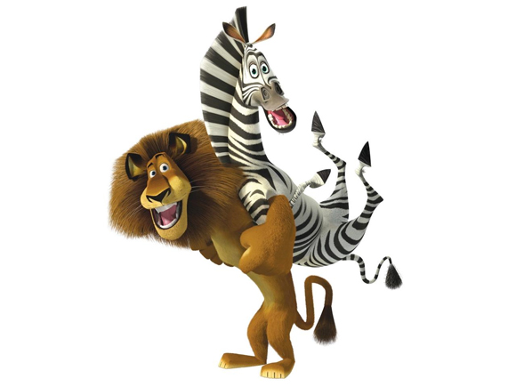 Madagascar animasyon filmi gerçek oldu