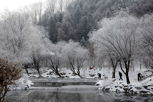 Buz tutan şehir Liaoning