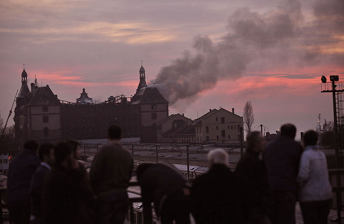 Haydarpaşa Garında yangın