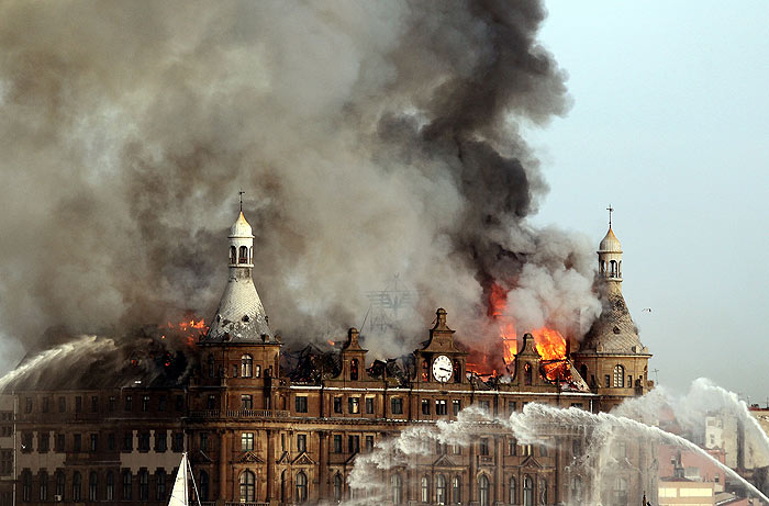Haydarpaşa Garında yangın