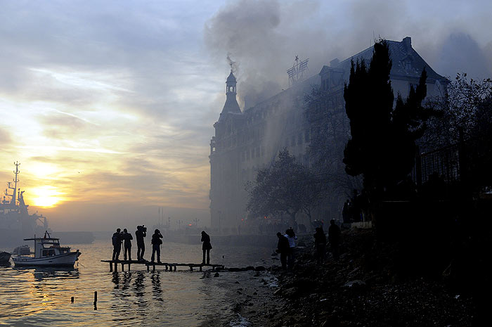 Haydarpaşa Garında yangın