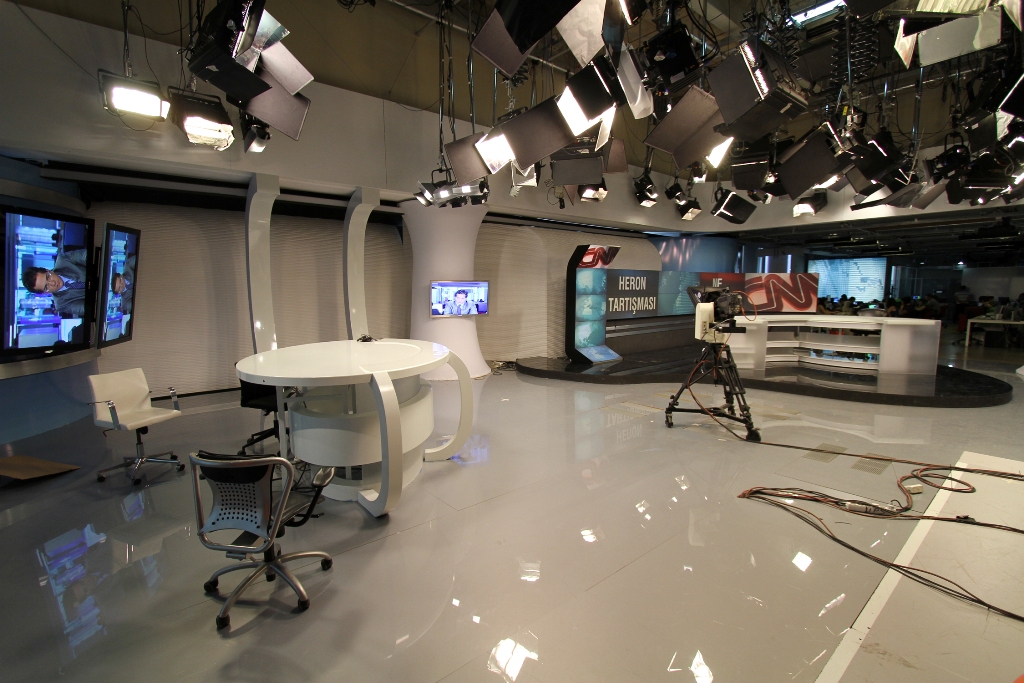 CNN TÜRK’ün yeni stüdyosu nasıl hazırlandı