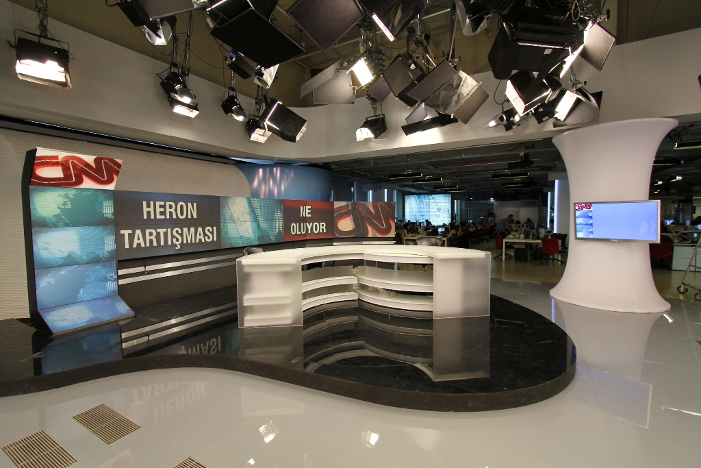 CNN TÜRK’ün yeni stüdyosu nasıl hazırlandı