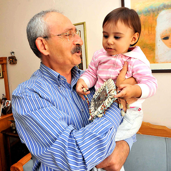 Kemal Kılıçdaroğlunun mütevazı aile hayatı...
