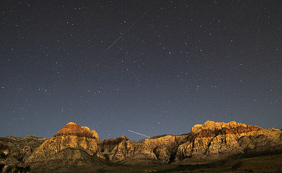 Gökten Perseid meteorları yağmadı, çiseledi