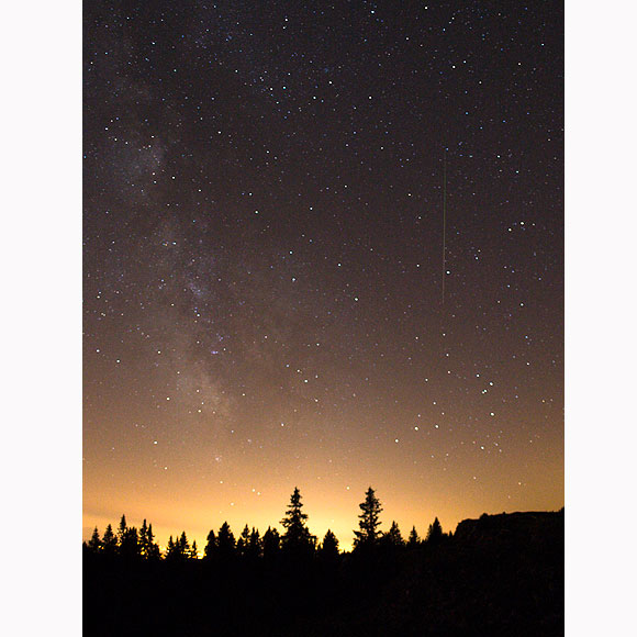 Gökten Perseid meteorları yağmadı, çiseledi
