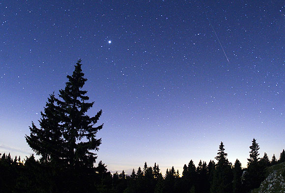 Gökten Perseid meteorları yağmadı, çiseledi