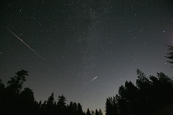 Gökten Perseid meteorları yağmadı, çiseledi