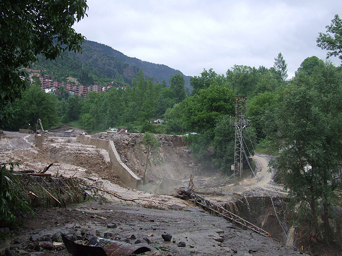 Türkiyede sel felaketi
