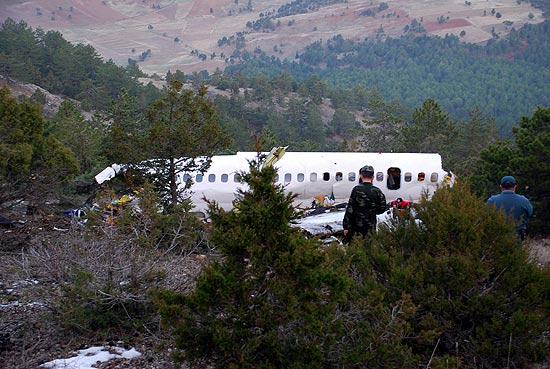 Atlasjet uçağı Ispartada düştü: 57 ölü