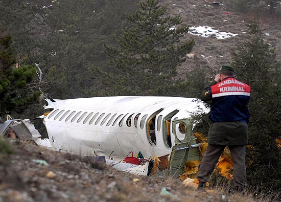 Atlasjet uçağı Ispartada düştü: 57 ölü