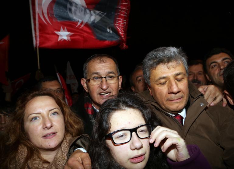 Balbayın çocuklarına kavuşma anı