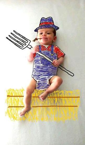 Fotojenik bebek