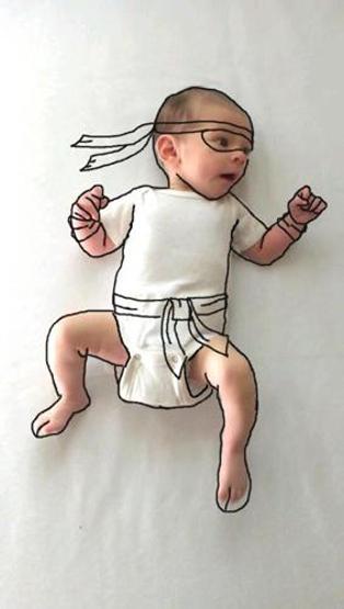 Fotojenik bebek