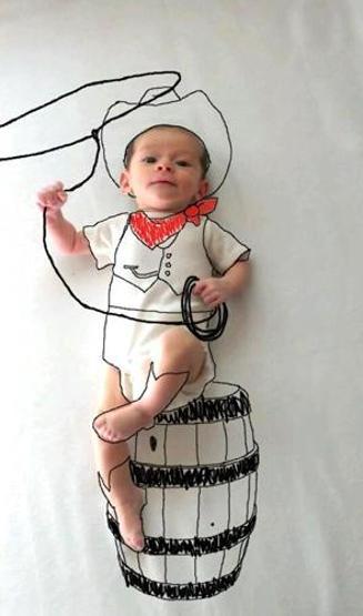 Fotojenik bebek