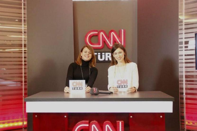 MARKA Konferansında CNN TÜRK standından kareler