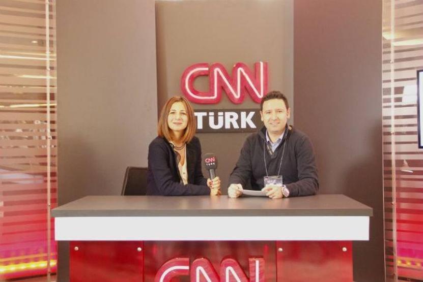 MARKA Konferansında CNN TÜRK standından kareler