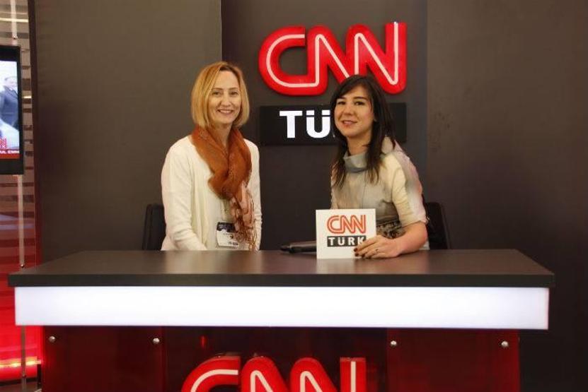 MARKA Konferansında CNN TÜRK standından kareler