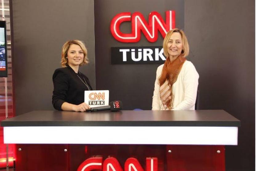 MARKA Konferansında CNN TÜRK standından kareler