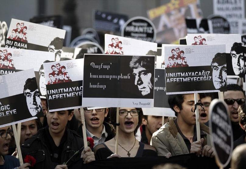 On binler Hrant Dink için yürüdü