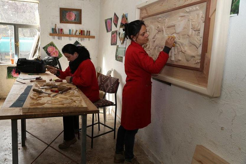 Picassonun Guernicası ağaca oyuldu