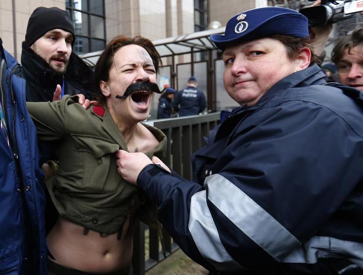 FEMENden Putin eylemi