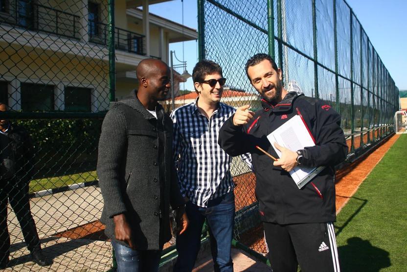 Beşiktaşın yeni transferi Dany tesisleri gezdi