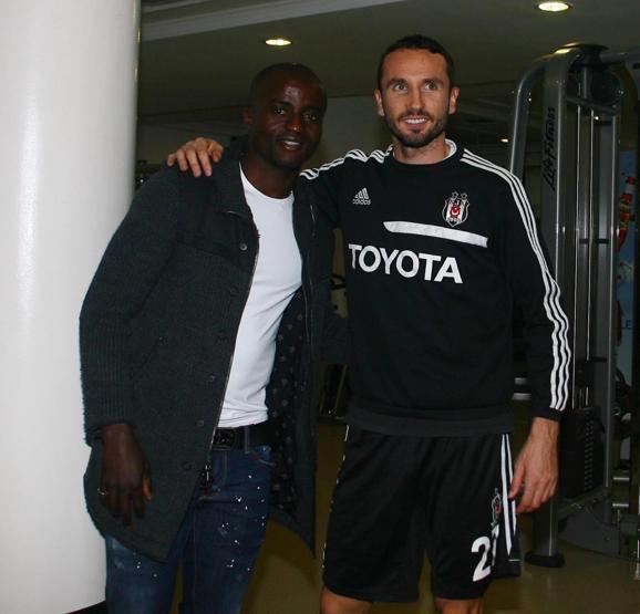 Beşiktaşın yeni transferi Dany tesisleri gezdi