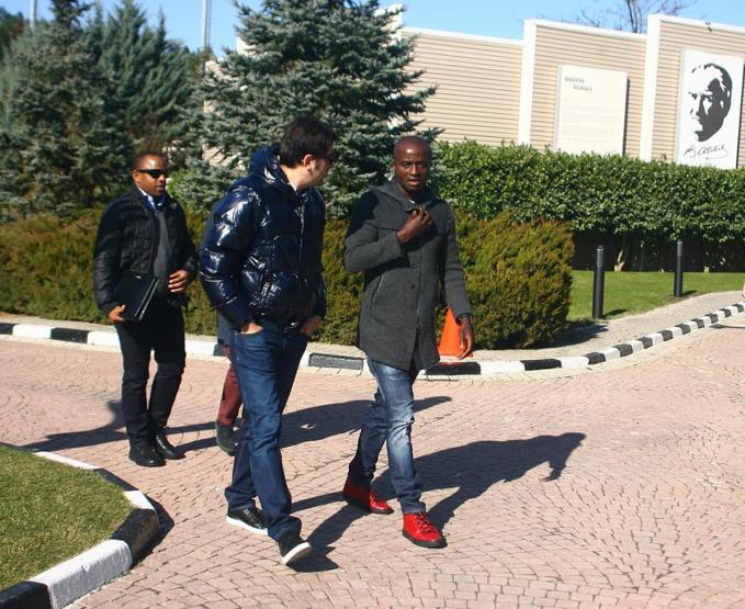 Beşiktaşın yeni transferi Dany tesisleri gezdi