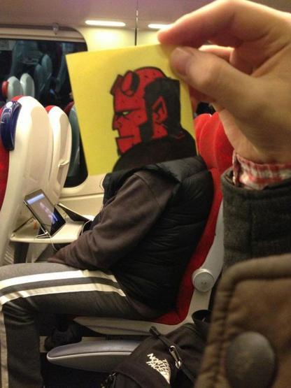 Mickey Mouse kafası