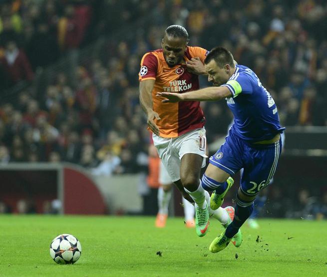 Galatasaray - Chelsea maçından kareler