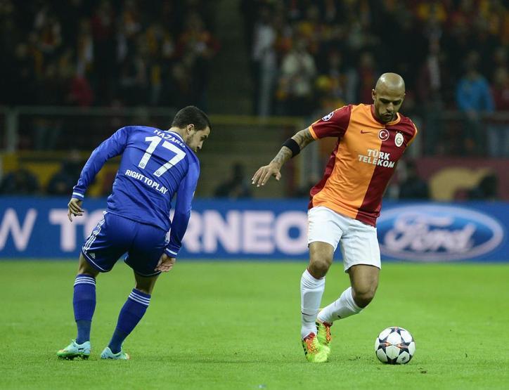 Galatasaray - Chelsea maçından kareler