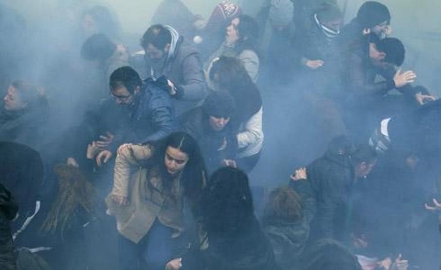 Şişli ve Taksimdeki müdahaleden görüntüler