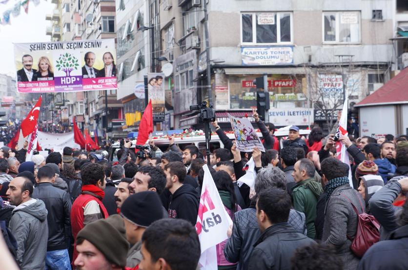 Şişli ve Taksimdeki müdahaleden görüntüler