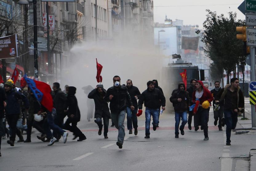 Şişli ve Taksimdeki müdahaleden görüntüler