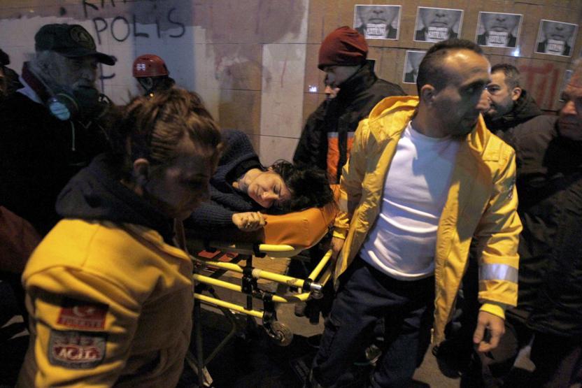 Şişli ve Taksimdeki müdahaleden görüntüler