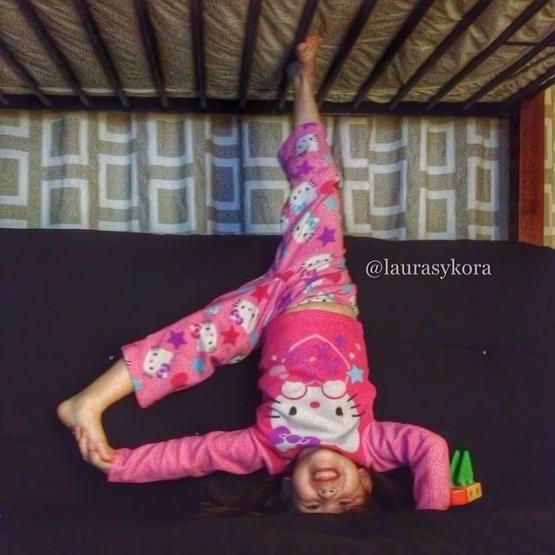 Analı kızlı yoga