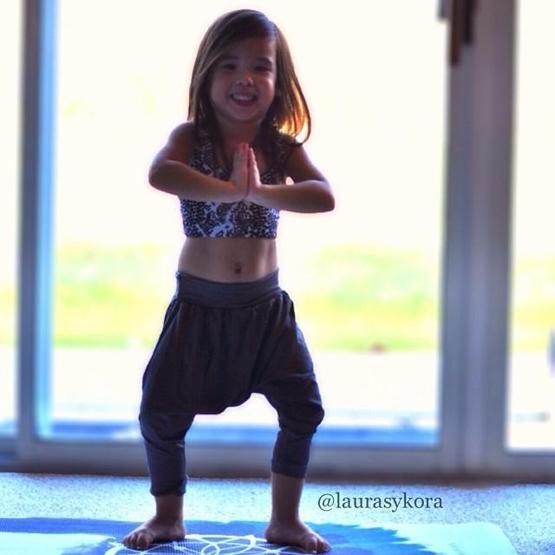 Analı kızlı yoga
