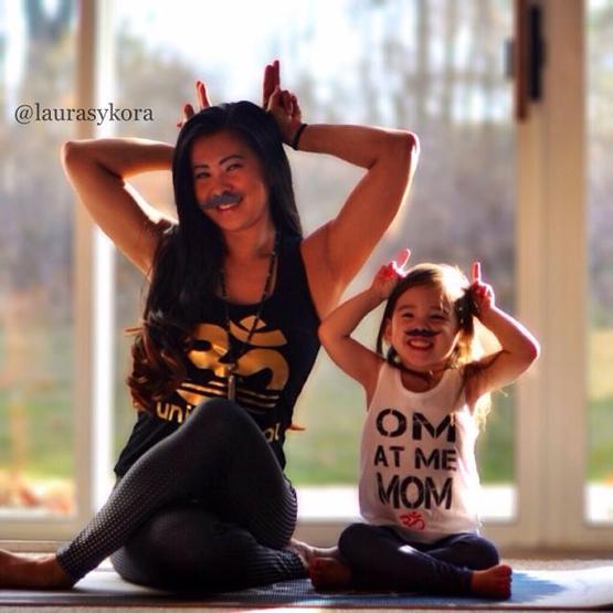 Analı kızlı yoga
