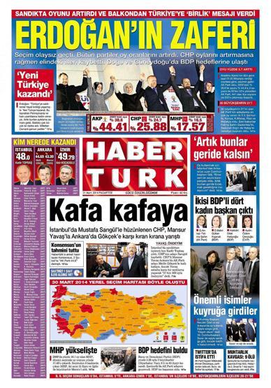 Seçim manşetleri